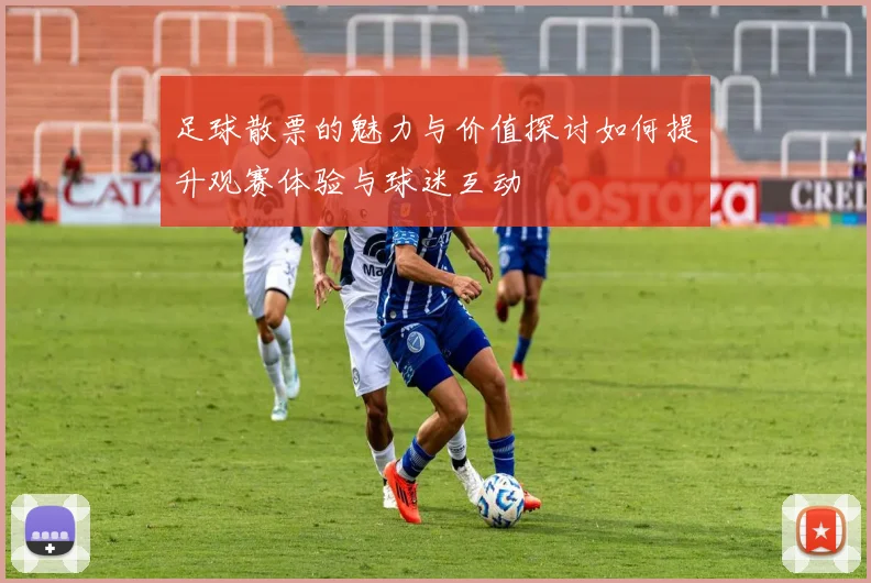 足球散票的魅力与价值探讨如何提升观赛体验与球迷互动